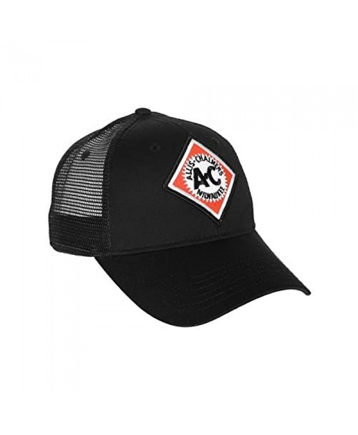 Allis Chalmers Hat with Vintage AC Logo Black Mesh