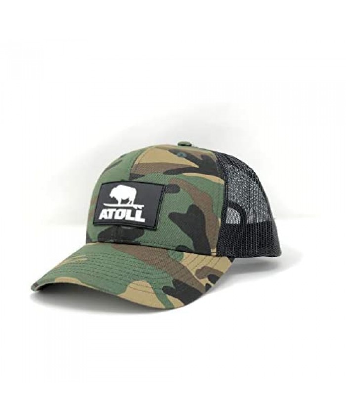 Atoll Baseball Cap Trucker Hat - 7 Hole Snapback Adjustable Breathable Hat by Atoll SUP Co.