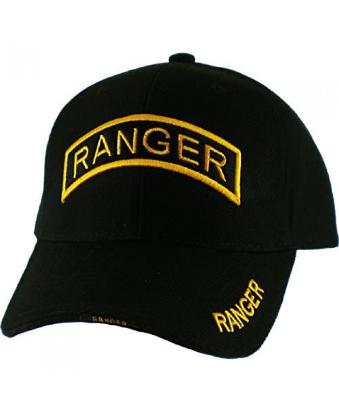 Fox Outdoor 78-4941 Embroidered Ball Cap Ranger HD Division/Black