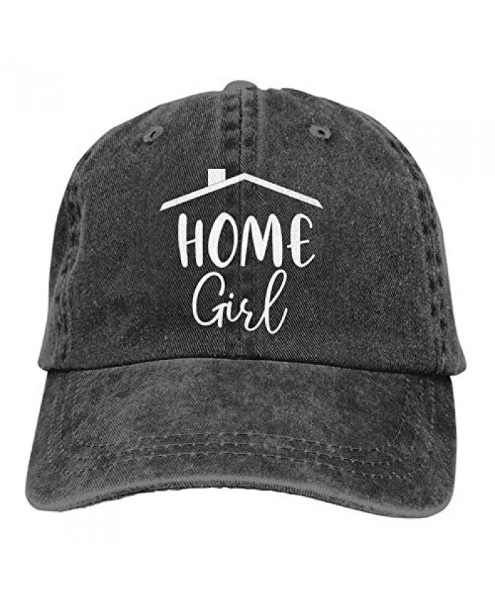 LOKIDVE Home Girl Baseball Cap Washed Cotton Distressed Realtor Hat for Real Estate Agent
