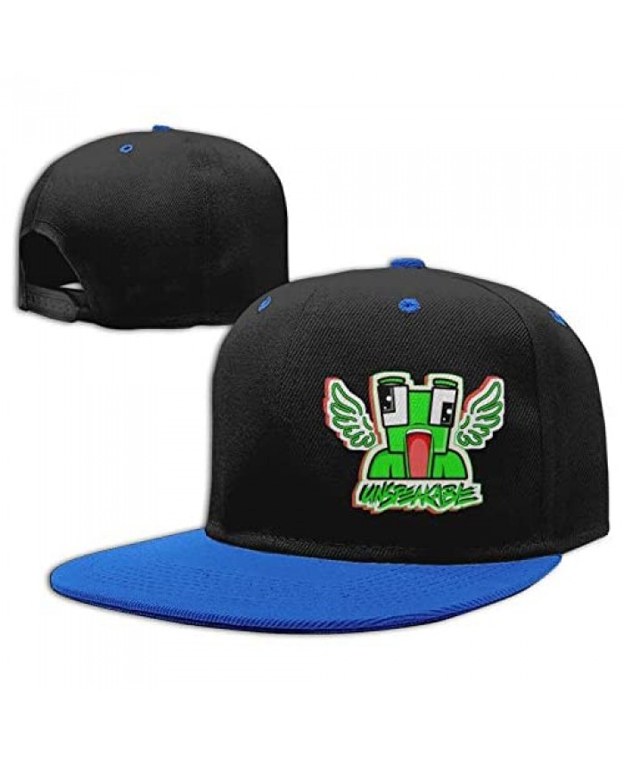 Pulchrumcs Unspe-akable Baseball Cap for Kids Boys Girls Trucker Hat Snapback Hip-Hop Cap