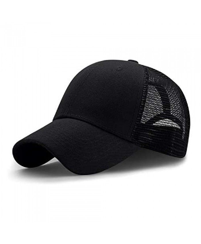 VOASTEK Baseball Cap Workout Hats for Men Women Adjustable Classic Distressed Vintage Plain Running Hat Trucker Dad Hat