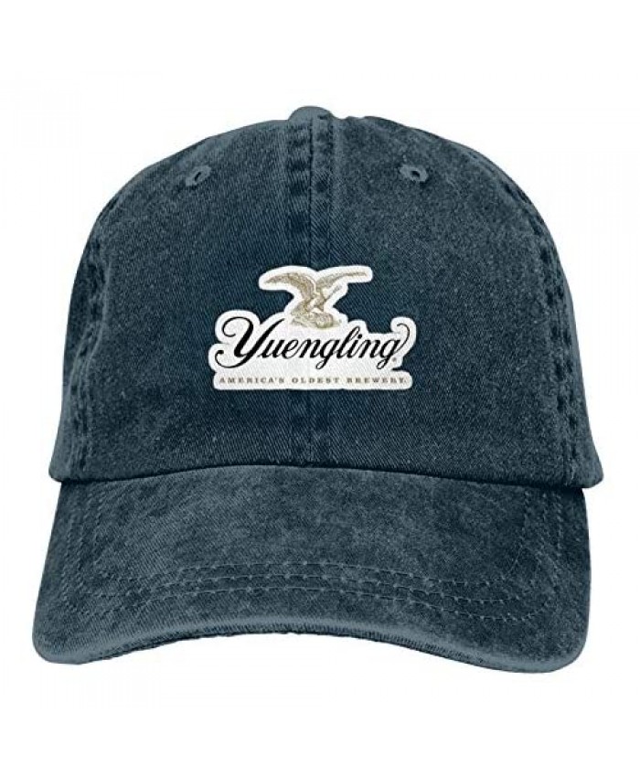 Yuengling Unisex Cowboy Hat Trucker Hats Adjustable Baseball Cap Snapback Hats Peaked Cap Casquettes Hat Dad Hat
