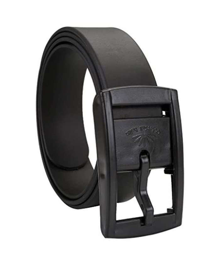 Faleto Rubber Golf Belts for Men Adjustable Cut-to-fit Waterproof Plastic Belt with Gift Box