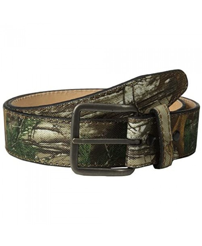 RealTree Camo Men's Camouflage Belt/Leather Lining