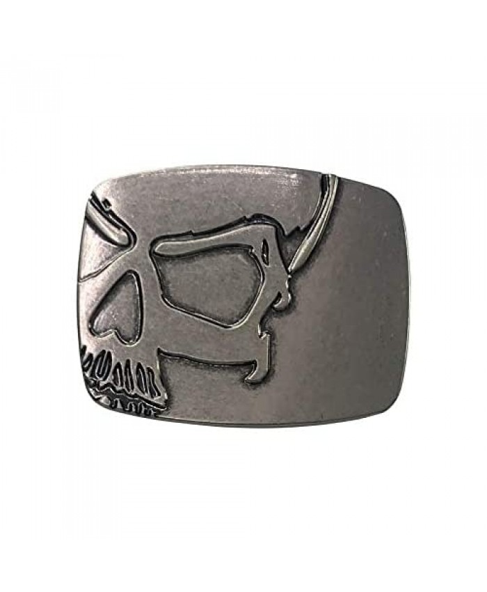 YMART Skull Head Belt Buckle Cool Gift for Men
