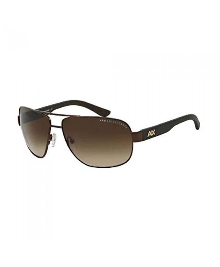 Armani Exchange AX2012S Pilot Sunglasses For Men+FREE Complimentary Eyewear Care Kit