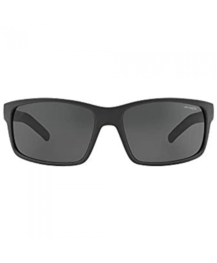 Arnette AN4202 Fastball Rectangular Sunglasses Fuzzy Grey/Grey 62 mm