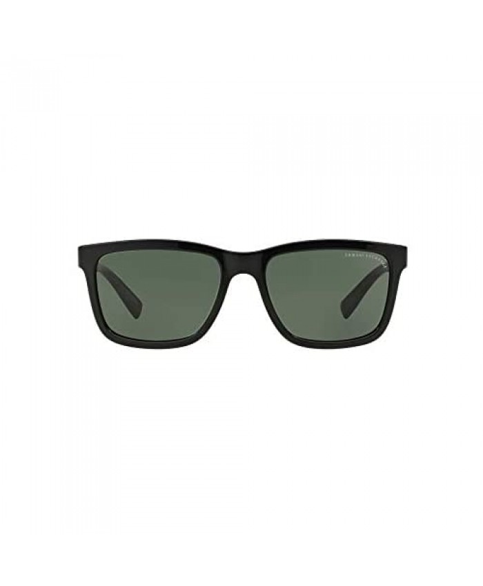 AX Armani Exchange Men's Ax4045s Rectangular Sunglasses