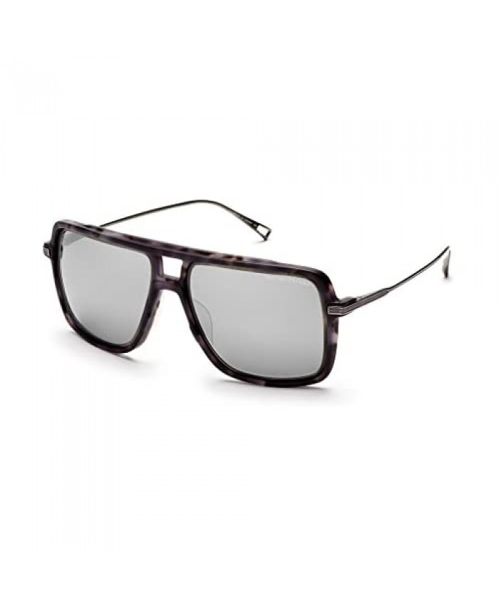 Dita Westbound 19015 - C-GRY-SLV Sunglasses Matte Grey Tortoise Frame 57mm w/ Silver Mirror Lens