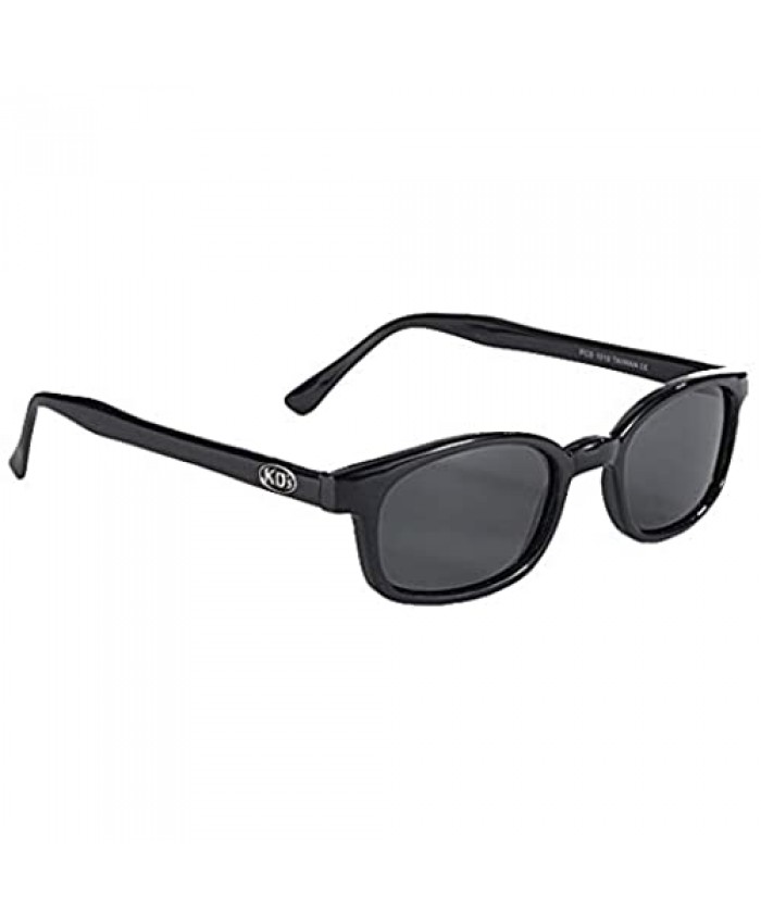 Original X-KD's Biker Polarized Lenses Black Frames 20% Sunglasses