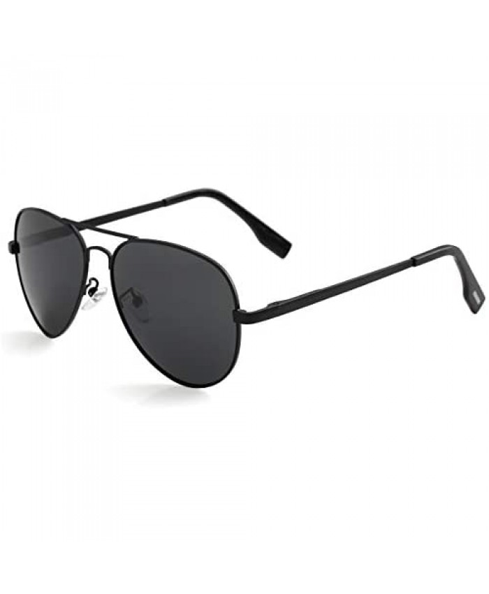 Polarized Aviator Sunglasses for Small Face Women Men 100% UV400 Protection 52MM