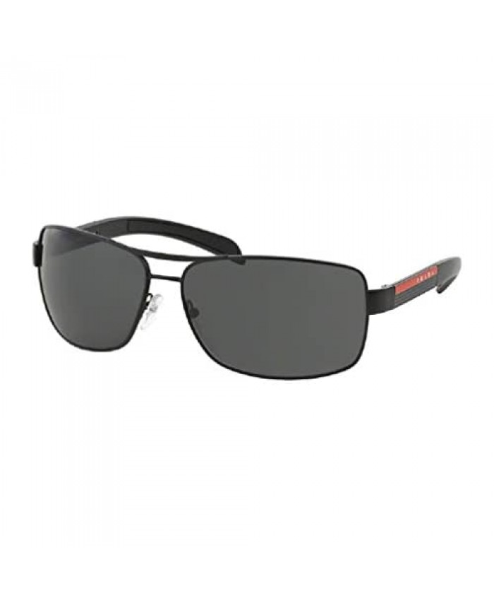 Prada PS54IS Rectangle Sunglasses For Men+FREE Complimentary Eyewear Care Kit