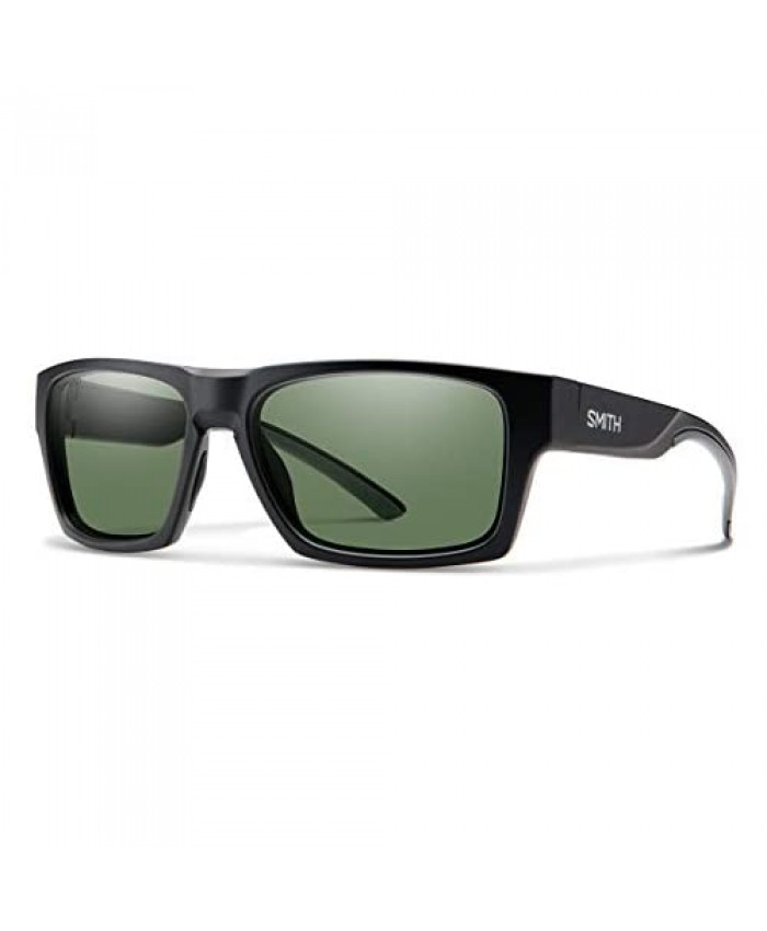 Smith Outlier 2 Rectangle Sunglasses For Men+FREE Complimentary Eyewear Care Kit