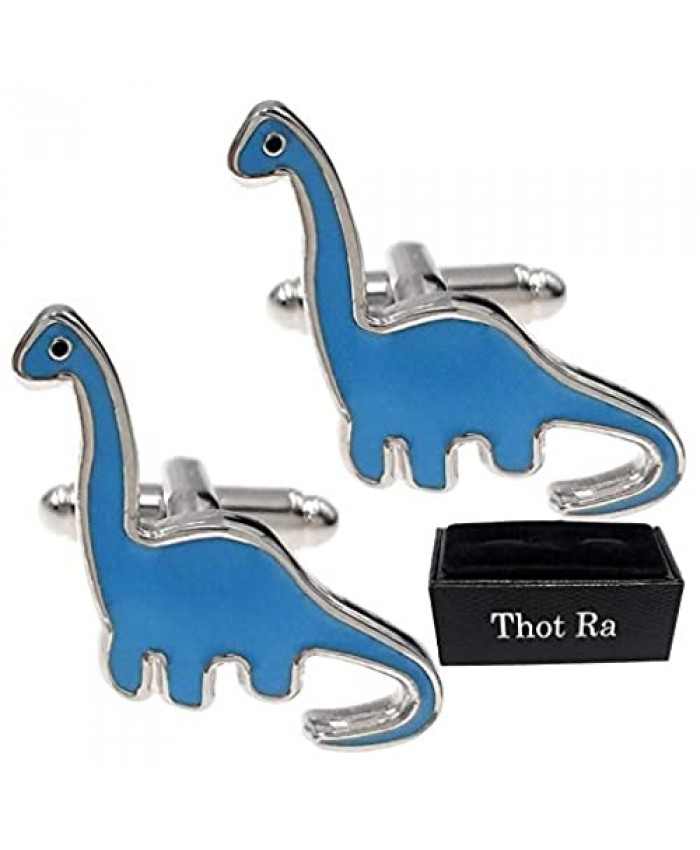 Thot Ra Archaeologist Dinosaur Desing Cufflinks For Men Mod. A-550