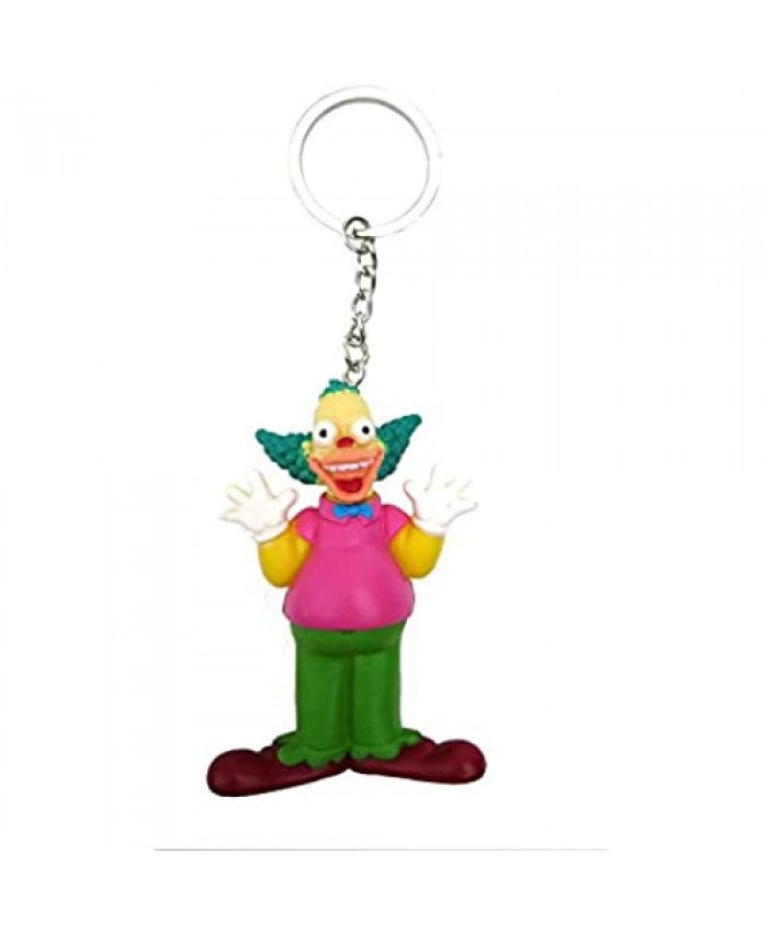 Fox The Simpsons Clown 3D PVC Key Ring