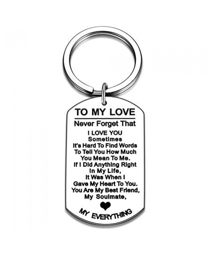 Funny Gifts for Him Her Naughty Valentines Day Gifts for Boyfriend Girlfriend Birthday Keychain for Husband Wife Steel