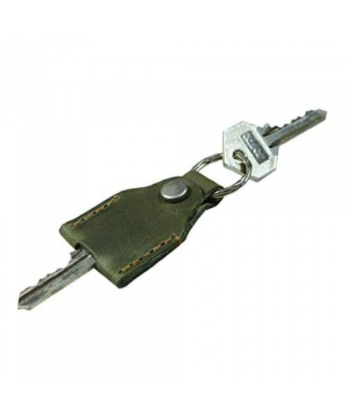 Hide & Drink Leather Key Holder Keychain Organizer Emergency Coin Pouch Pocket Accessories Handmade :: Dark Jade