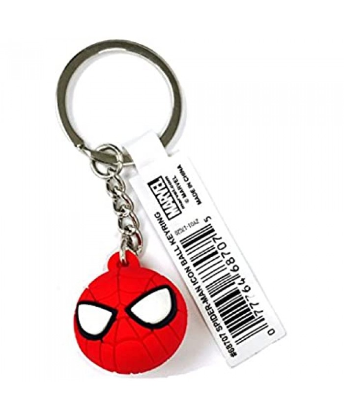 Marvel Spider-Man Icon Ball Key Ring Key Accessory Multi-colored 3"