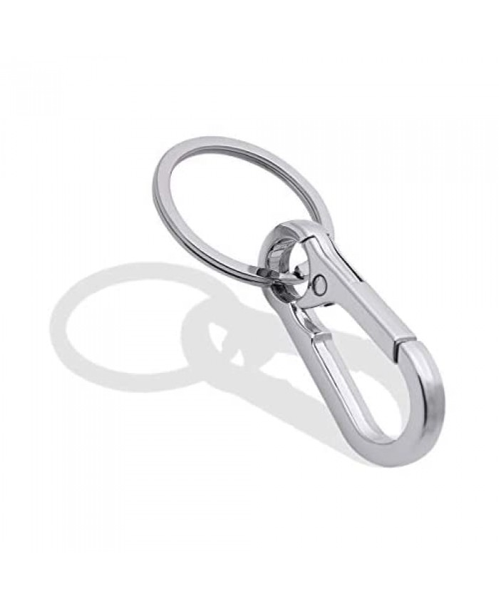 Metal Carabiner Clip Car Keyring Keychain Key Holder Organizer For Men And Women With Gift Box