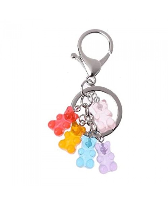 Multicolors Gummy Bears Keychains