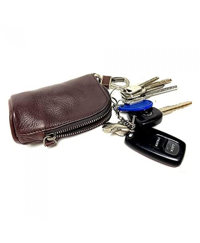 RARESTAN Leather Key Pouch Car Key Case Leather Key Holder Smart Key Bag