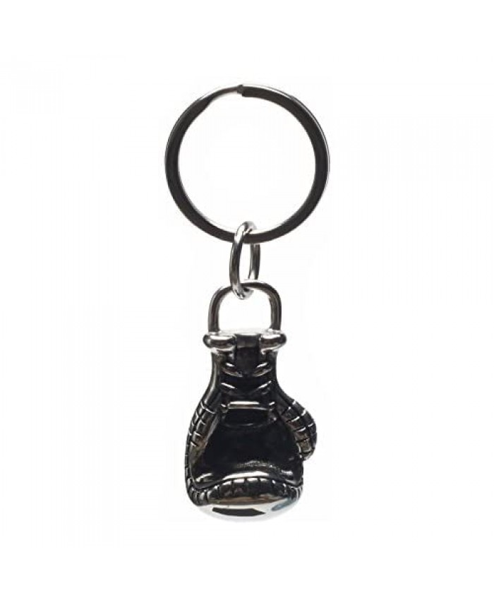 Ruth&Boaz Boxing Glove Style Stainless Steel Strong Key Holder Key Ring Key Chain