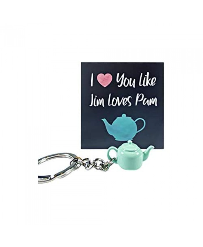 The Office Teapot Keychain – The Office Merchandise – 3D Keychain Inspired by The Office