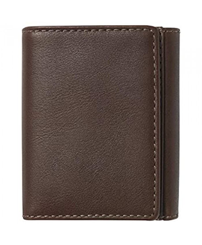 HOJ Co. Dutton ID TRIFOLD Wallet | Extra Capacity Flip Out ID | Men's Trifold | Full Grain Leather