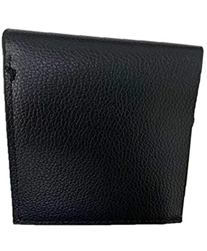 Wade Leather Wallet With Window Black
