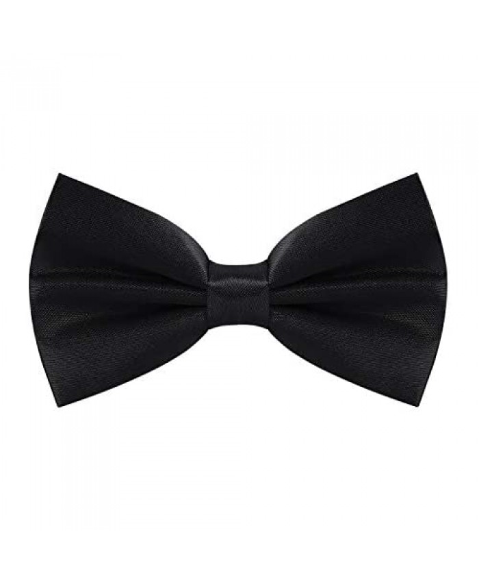 HDE Bow Ties for Men - Bow Tie - Pre-Tied Adjustable Bowtie for Tuxedo Shirt