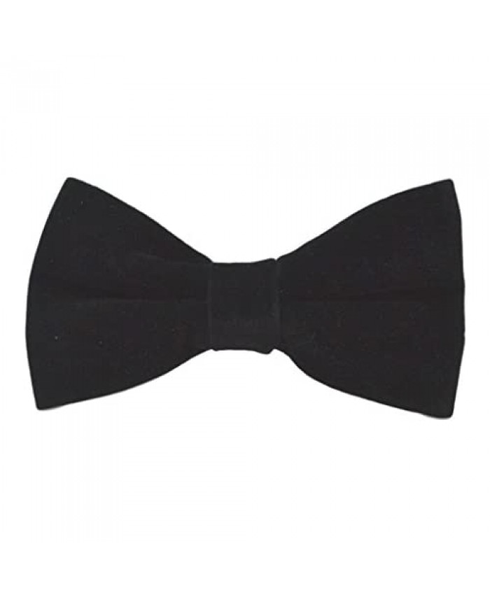 Luxury Black Velvet Bow Tie