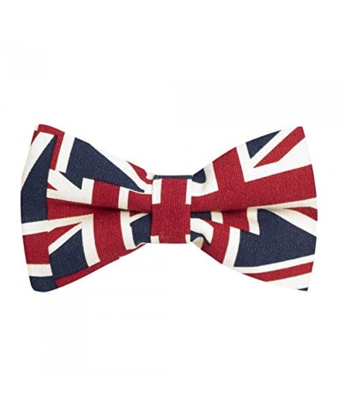 Union Jack Bow Tie Mens Bowtie Great Britain Bow Tie