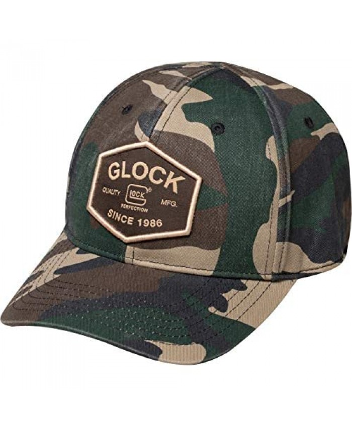 Glock Perfection AP95880 Quadcam Camo Snapback Baseball Cap Hat