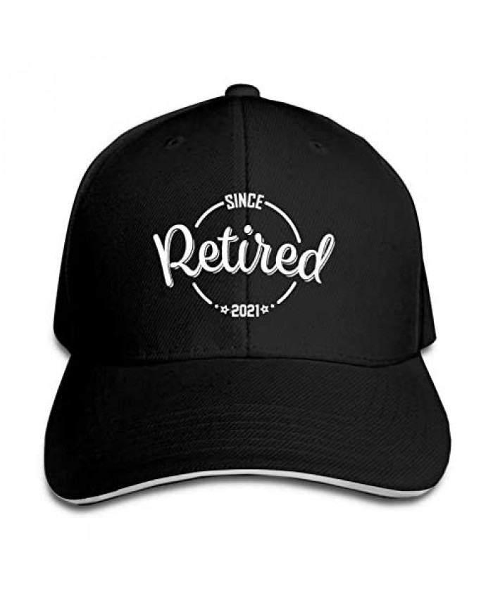 LOKIDVE Men's Retired Since 2021 Baseball Cap Retirement Gift Dad Hat