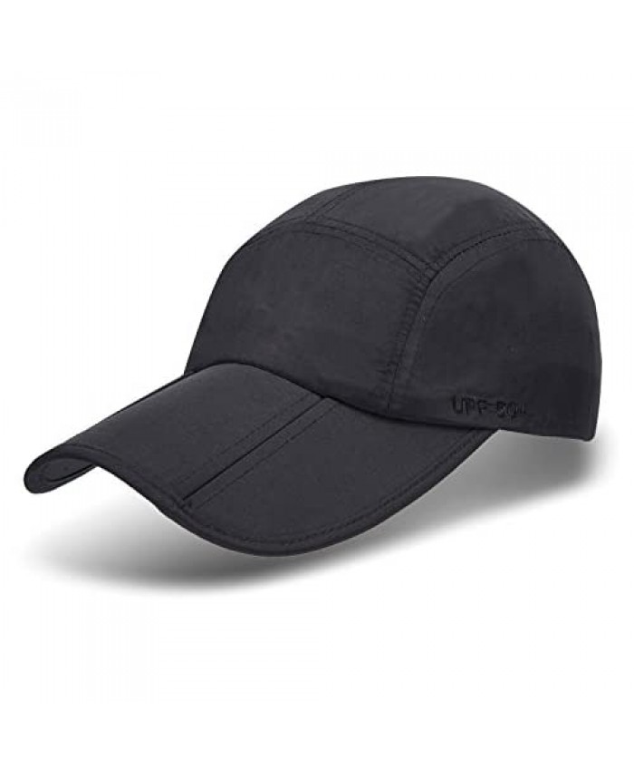 Unisex Foldable UPF 50+ Sun Protection Quick Dry Baseball Cap Portable Hats