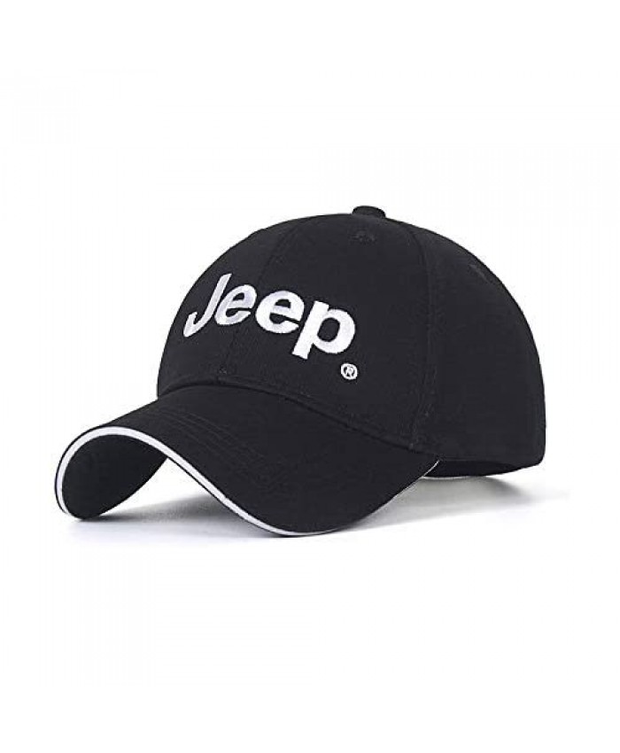 Xunyuan Car Logo hat Adjustable Baseball Black Hat Unisex Hat Travel Cap Car Racing Motor Cap