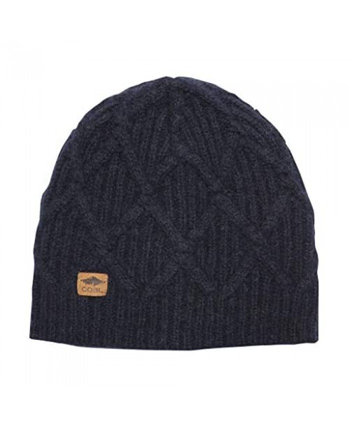 Coal The Yukon Cable Knit Wool Beanie Winter Hat