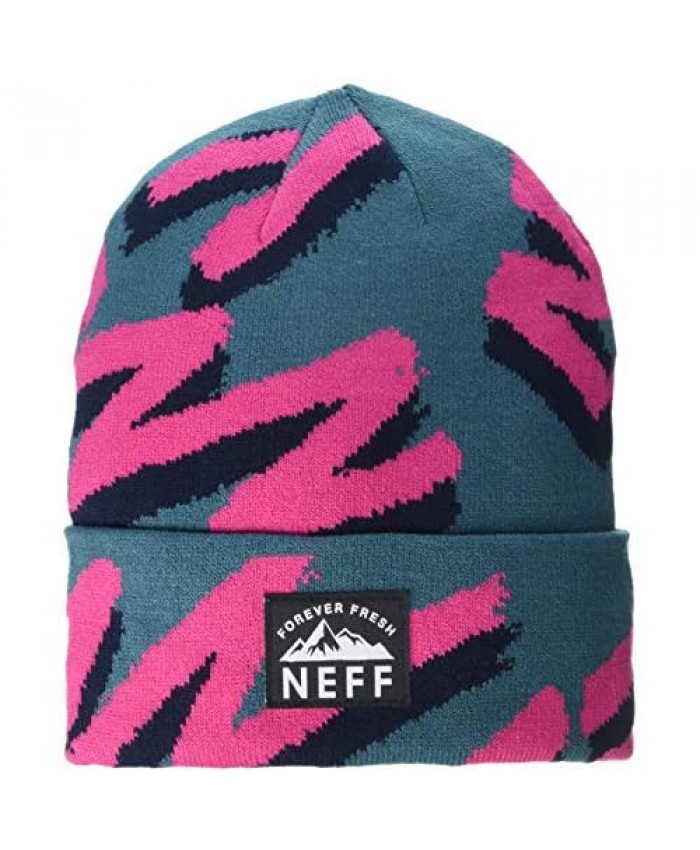 NEFF Men's Lawrence Jacquard Beanie Hat