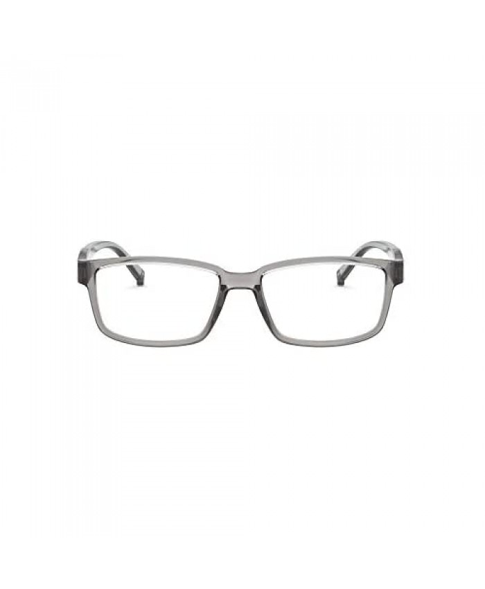 ARNETTE Men's An7175 Rectangular Prescription Eyeglass Frames
