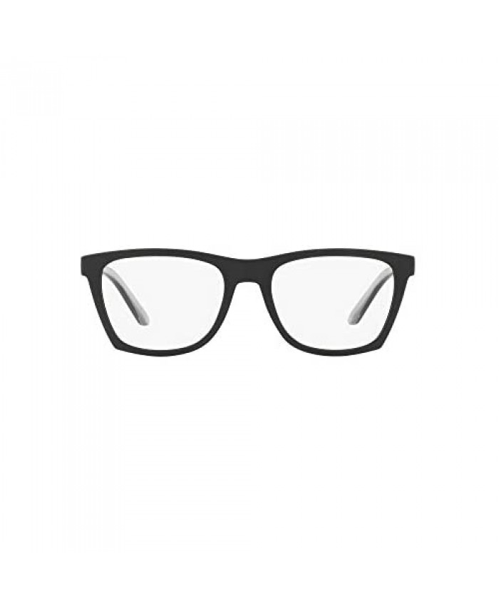 AX Armani Exchange Men's Ax3058f Asian Fit Rectangular Prescription Eyeglass Frames