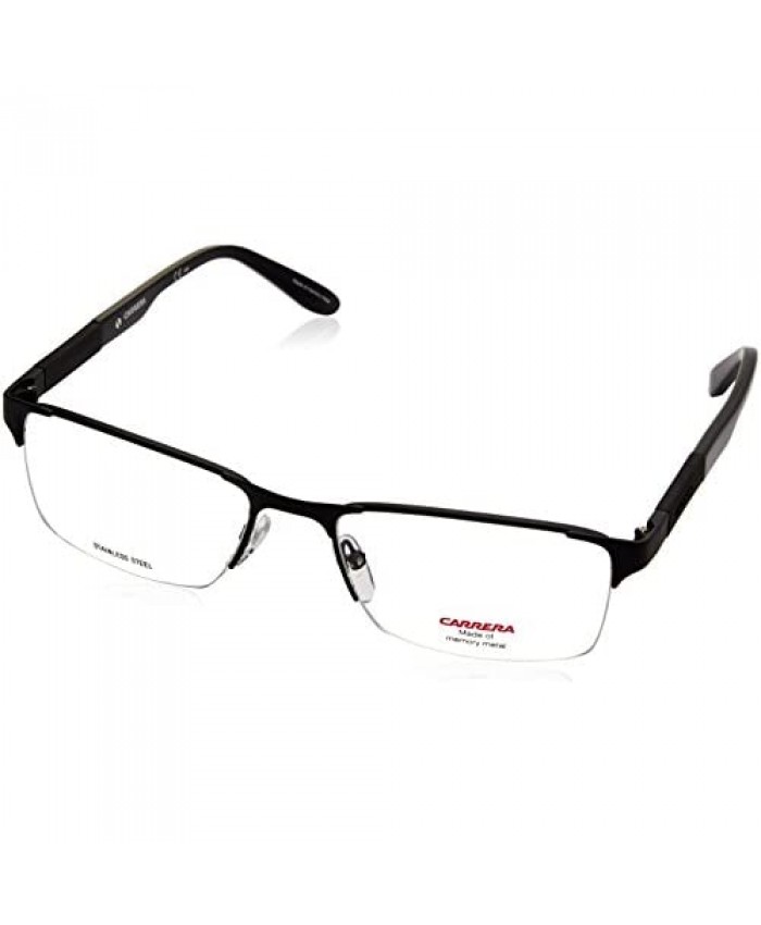 Carrera 8821 Eyeglass Frames CA8821-010G-5518 - Matte Black / Black Frame Lens Diameter 55mm 
