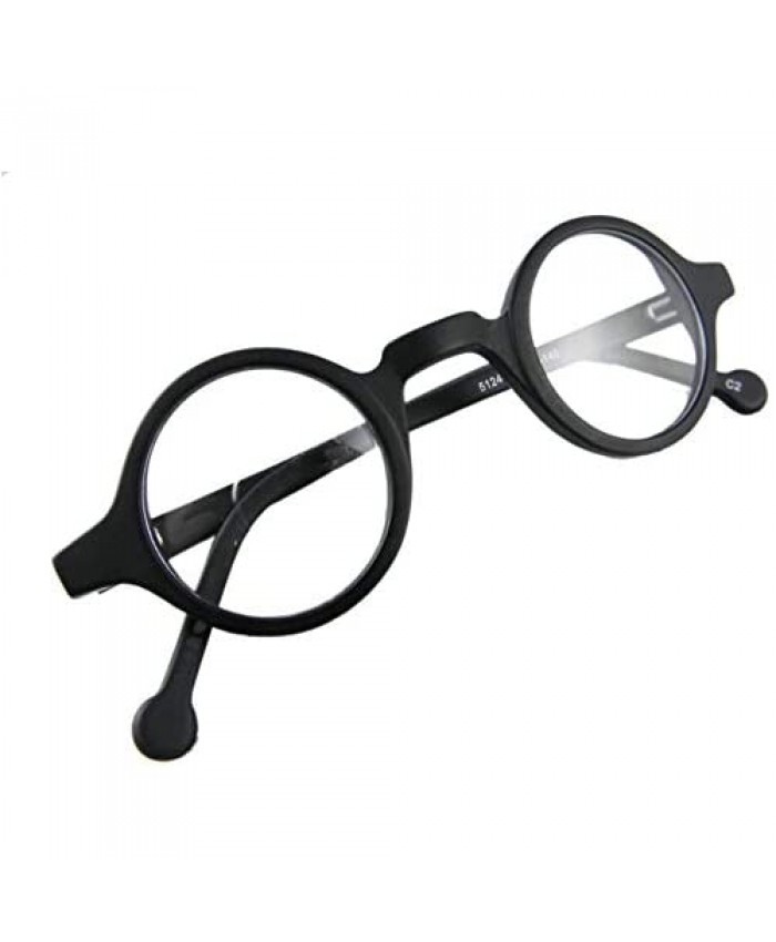 Circleperson Men Women Eyeglass frames Optical spring hinges small round
