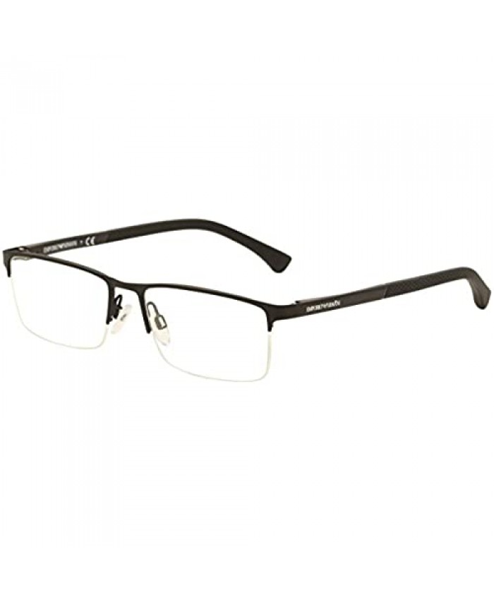 Emporio Armani EA1041 - 3175 Eyeglasses Rubber Black 55mm