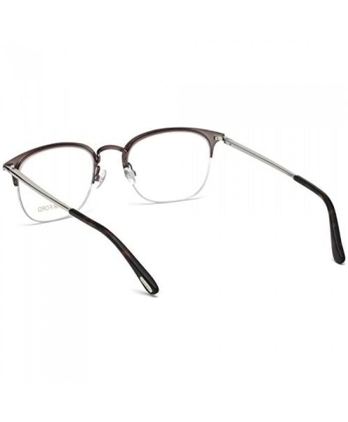 Tom Ford FT5452 Eyeglass Frames - Matte Dark Brown Frame Matte Dark Brown Lenses 52 FT545252049