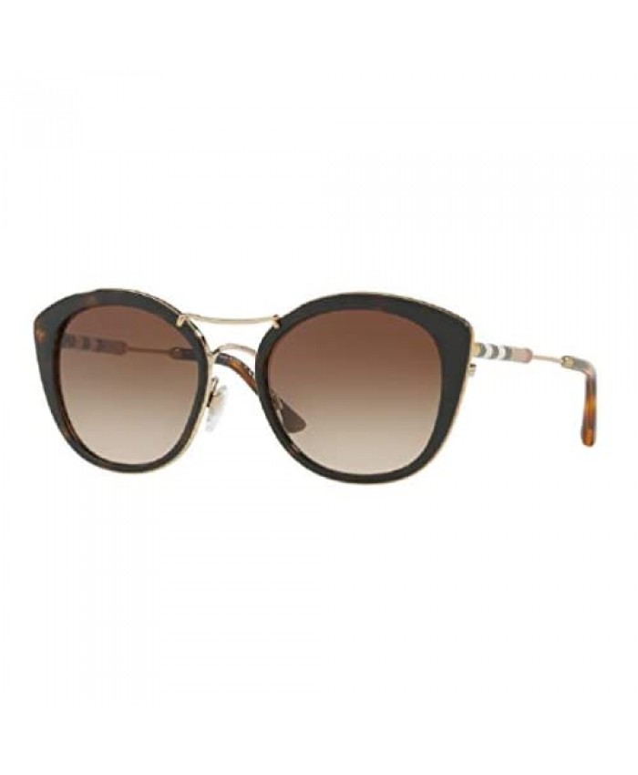Burberry BE4251Q Round Sunglasses For Women+FREE Complimentary Eyewear Care Kit