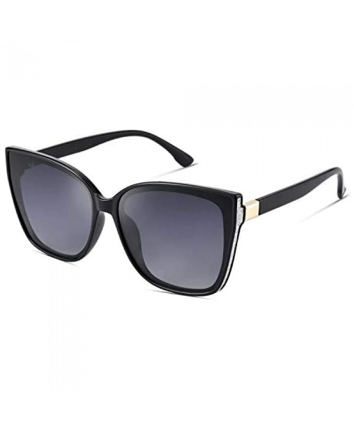 Mosanana 2020 Trendy Cat Eye Polarized Sunglasses for Women MS51911