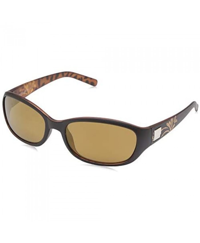 Suncloud Optics Iris Injected Frames Polarized Designer Sunglasses - Black Backpaint/Gray
