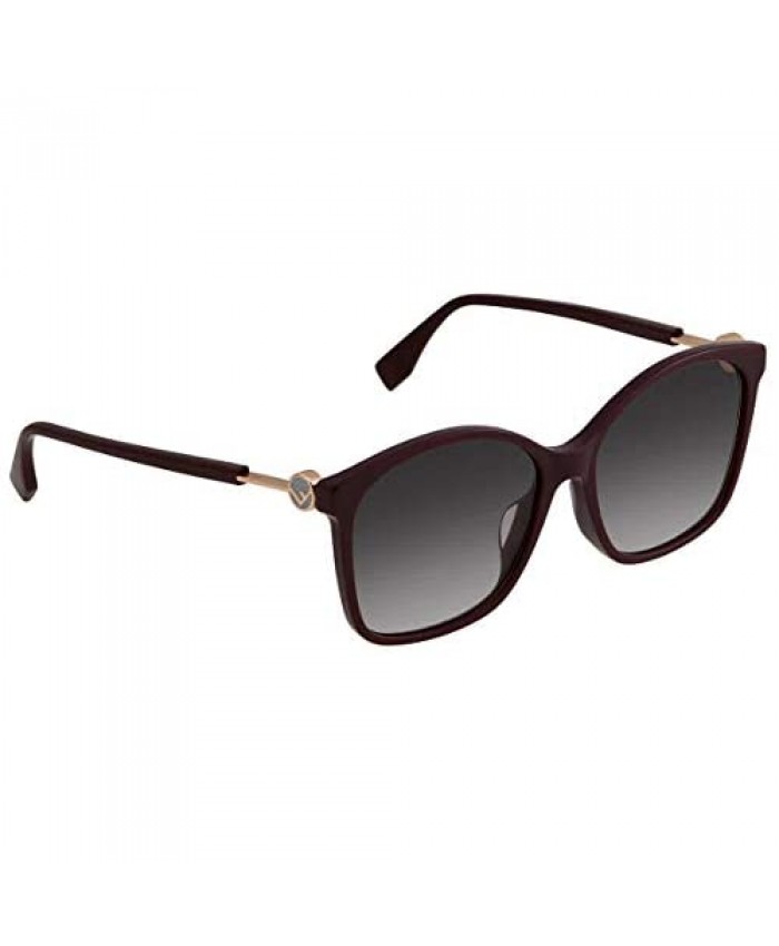 Sunglasses Fendi 0361 /F/S 0LHF Opal Burgundy / 9o Dark Gray Gradient