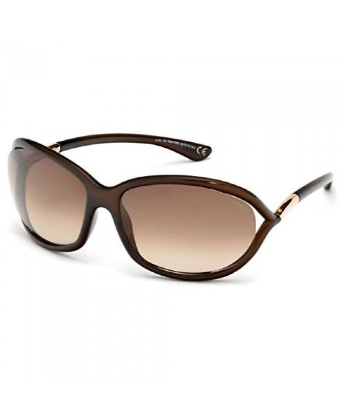 Tom Ford FT0008 Jennifer Geometric Sunglasses for Women + FREE Complimentary Eyewear Kit